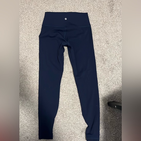 Navy lululemon leggings - Picture 1 of 3